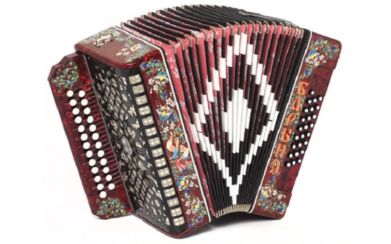Шуйская Гармонь Z44XL-A#-RED Гармонь 