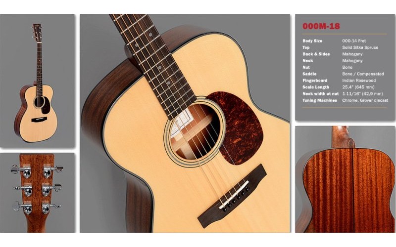 SIGMA 000M-18 - акустическая гитара