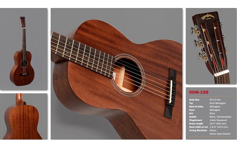 SIGMA 00M-15S - акустическая гитара