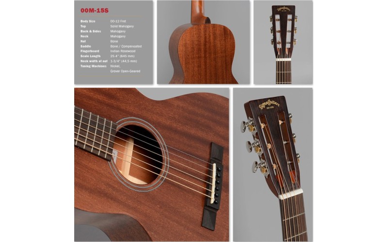 SIGMA 00M-15S - акустическая гитара