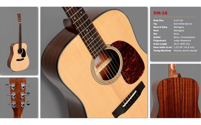 SIGMA DM-18 - акустическая гитара