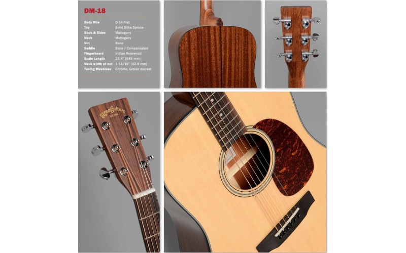 SIGMA DM-18 - акустическая гитара