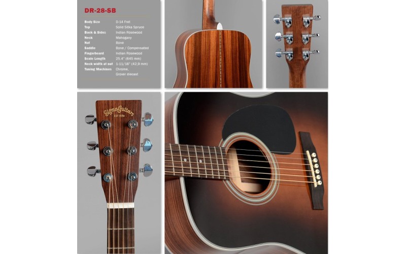 SIGMA DR-28-SB - акустическая гитара