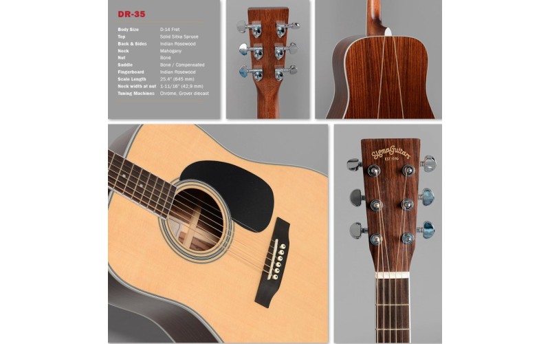 SIGMA DR-35 - акустическая гитара