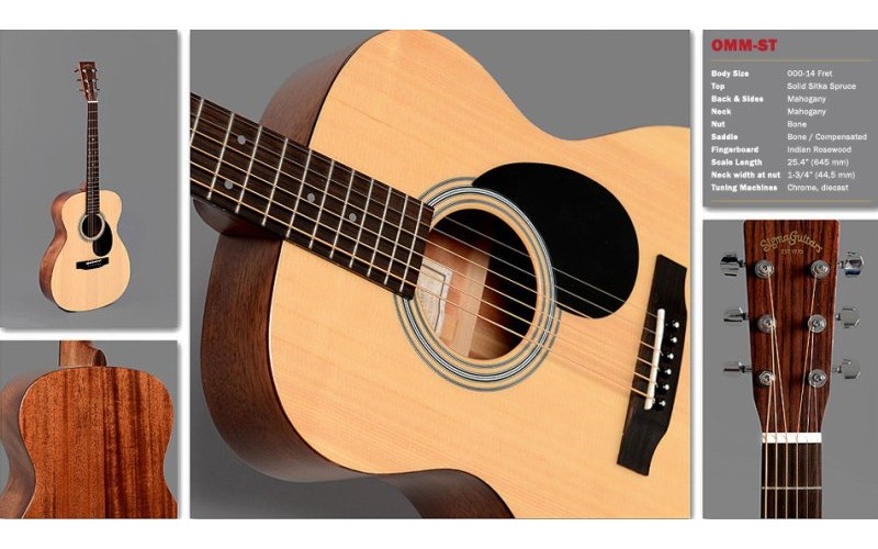 SIGMA OMM-ST - акустическая гитара