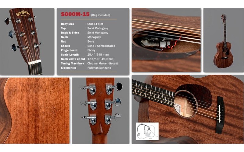 SIGMA S000M-15 - акустическая гитара