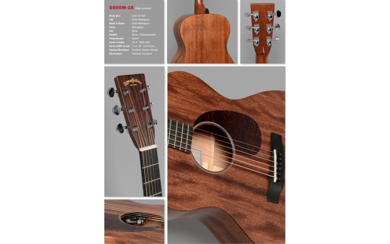 SIGMA S000M-15 - акустическая гитара