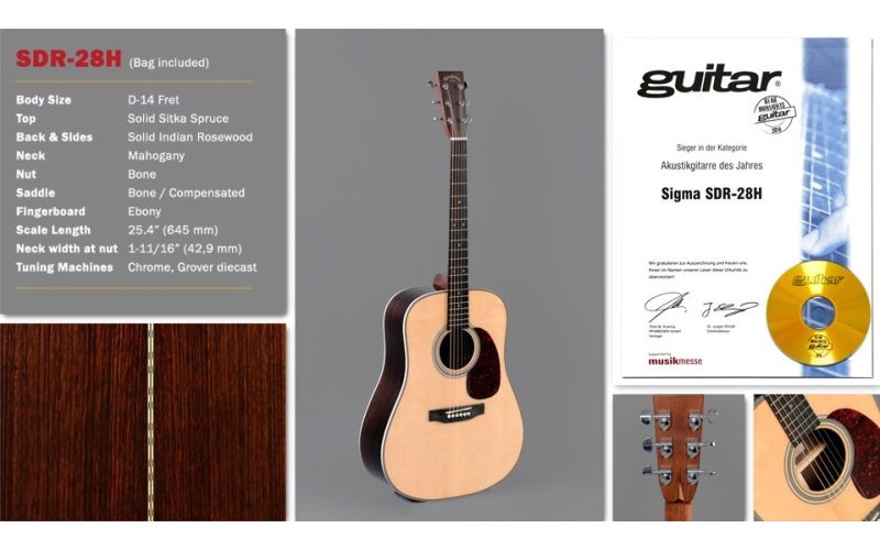 SIGMA SDR-28H - акустическая гитара
