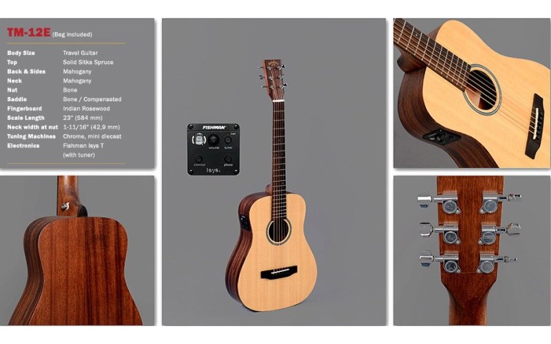 SIGMA TM12-E - акустическая гитара с подключением
