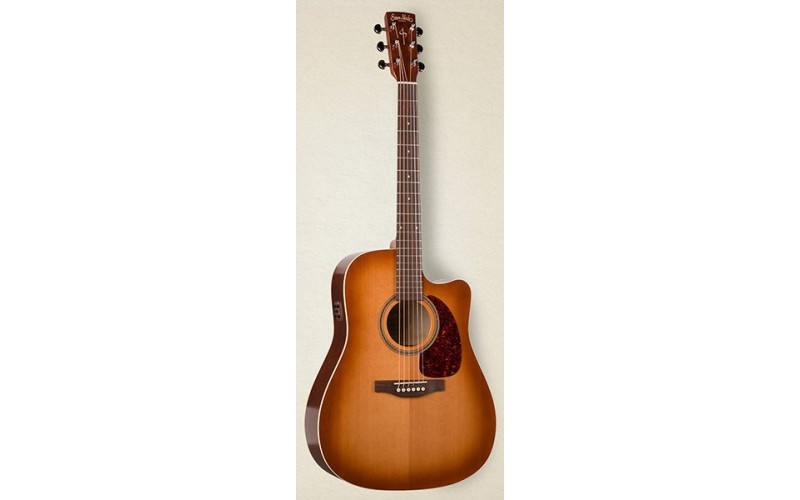 Simon & Patrick CWGT Vintage Burst Cedar QIT Электроакустическая гитара, с чехлом