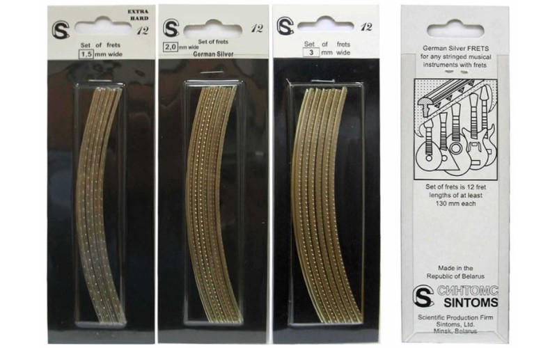 Sintoms SS265105Sw.p. Комплект ладов из нержавеющей стали, ширина 2.7мм, магазинная поставка