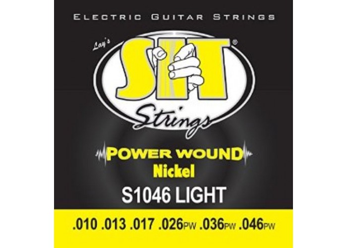 SIT S1046 POWER WOUND - струны для электрогитары