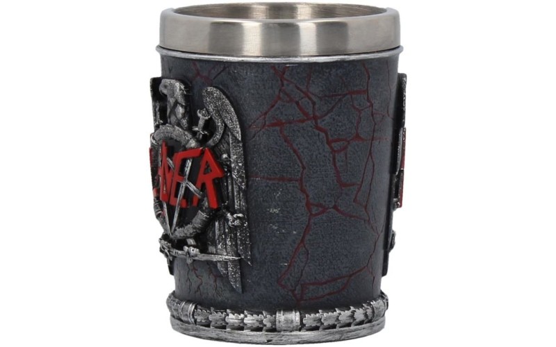 Slayer Shot Glass 7cm 5.5x5.5x7 holds 50ml Сувенирная рюмка Slayer, лицензионная сувенирная продукци