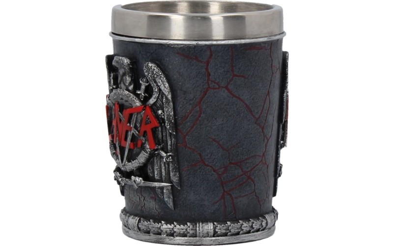 Slayer Shot Glass 7cm 5.5x5.5x7 holds 50ml Сувенирная рюмка Slayer, лицензионная сувенирная продукци