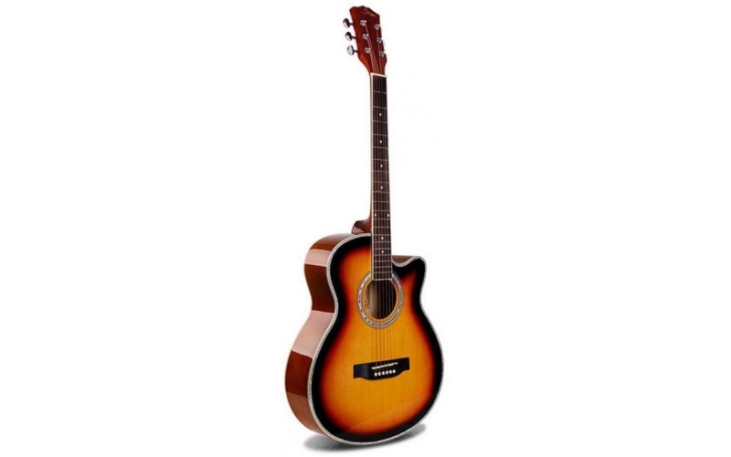 Smiger GA-H60 3TS 6-струнная акустическая гитара с вырезом, размер 40