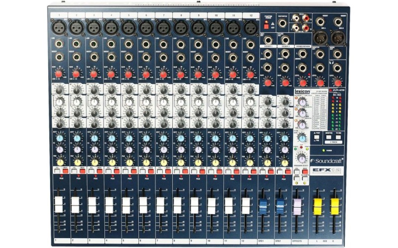 SOUNDCRAFT EFX12 Микшерная консль со встроенными эффектами