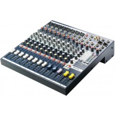 Soundcraft EFX8 - Микш.пульт 8 mono, 2 stereo, 2 aux, встроенный процессор Lexicon , 32 программы