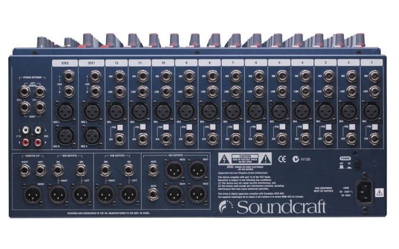 SOUNDCRAFT GB2R-12.2 рэковая микшерная консоль