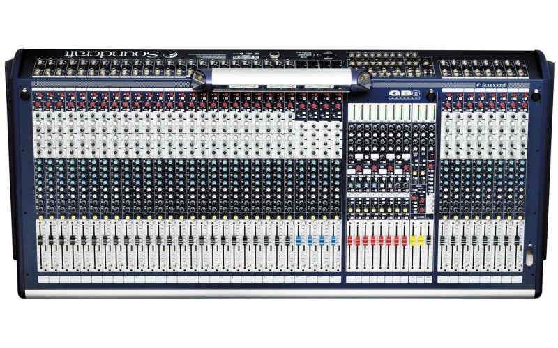 SOUNDCRAFT GB8-24 - микшер 24 моно, 4 стерео, 8 Aux