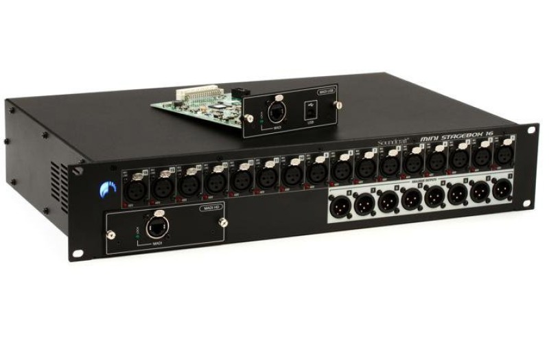 Soundcraft MSB16R Cat5 коммутационный рэк