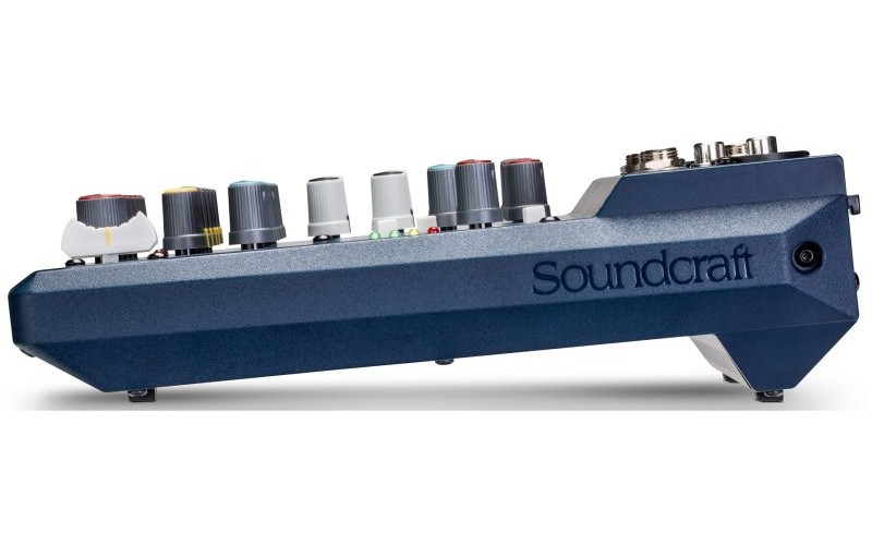 Soundcraft Notepad-8FX - компактный 8-канальный микшерный пульт с процессором эффектов Lexicon и USB