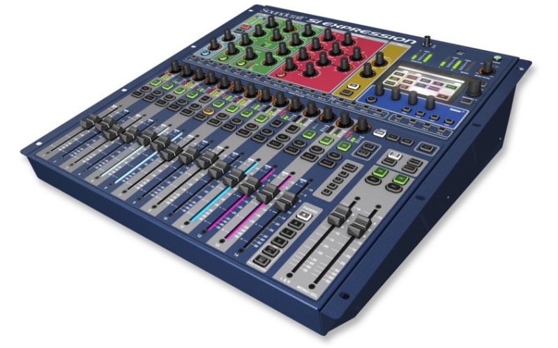 Soundcraft Si Expression 1 - цифровой микшер, 16 мик/лин XLR входов, 16 XLR выходов