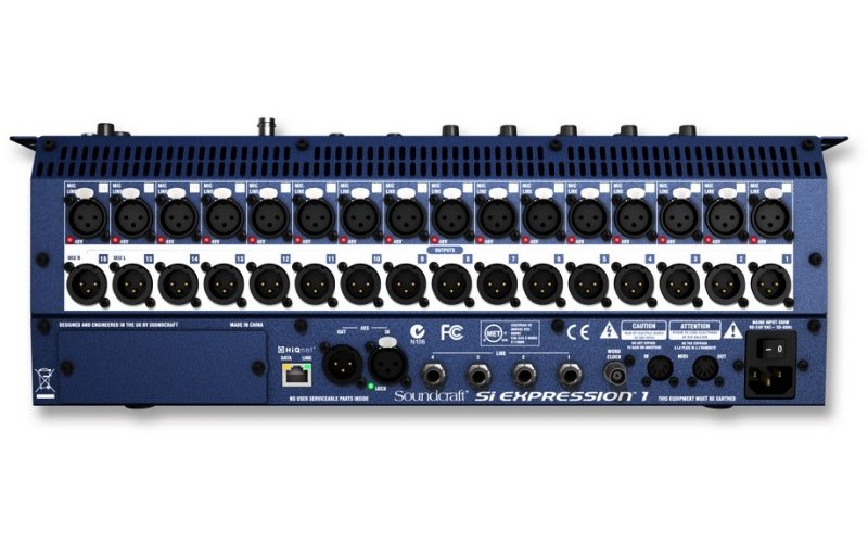 Soundcraft Si Expression 1 - цифровой микшер, 16 мик/лин XLR входов, 16 XLR выходов