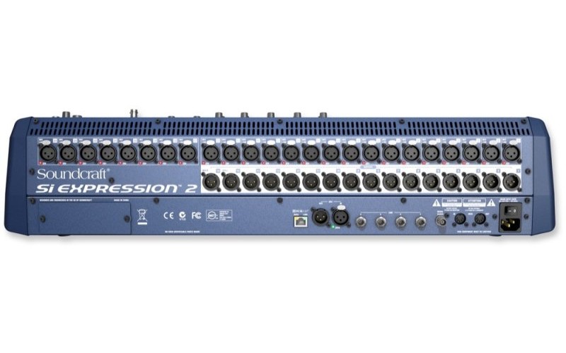 Soundcraft Si Expression 2 - цифровой микшер, 24 мик/лин XLR входа, 16 XLR выходов