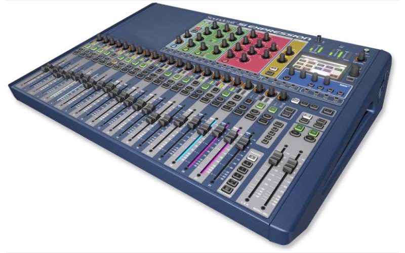 Soundcraft Si Expression 2 - цифровой микшер, 24 мик/лин XLR входа, 16 XLR выходов