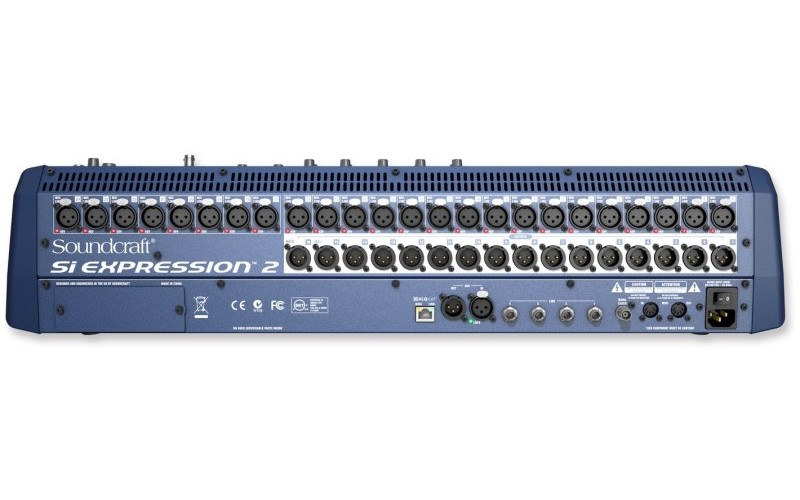 Soundcraft Si Expression 2 - цифровой микшер, 24 мик/лин XLR входа, 16 XLR выходов