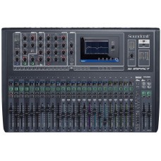 Soundcraft Si Impact цифровой микшерный пульт, 32 микрофонных входа, 8 XLR/Combi-Jack линейных/инстр