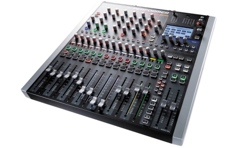 Soundcraft Si Performer 1, цифровой микшер, 16 мик/лин. входов, 16 XLR-вых, 4 проц. эф, AES вх/вых,