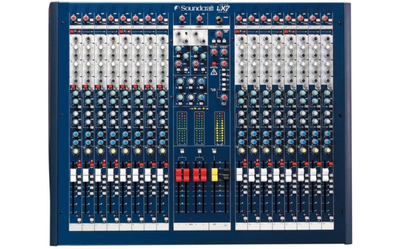 SOUNDCRAFT SPIRIT LX7ii 16CH 16+4/4/3 концертная микшерная консоль
