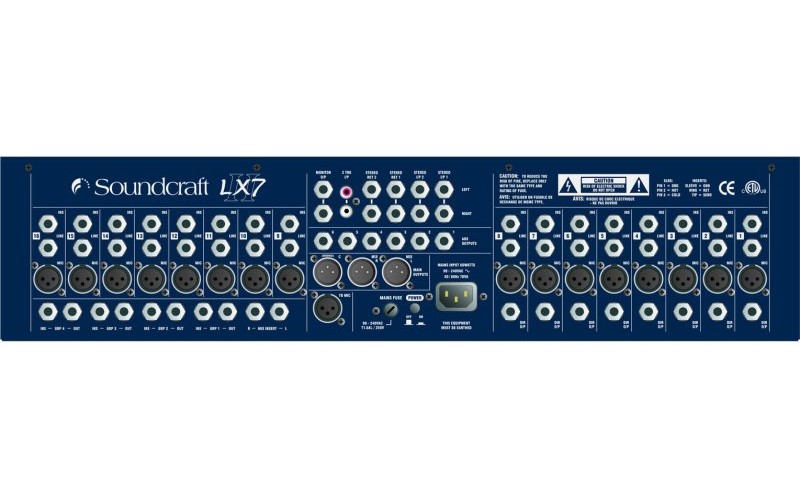 SOUNDCRAFT SPIRIT LX7ii 16CH 16+4/4/3 концертная микшерная консоль