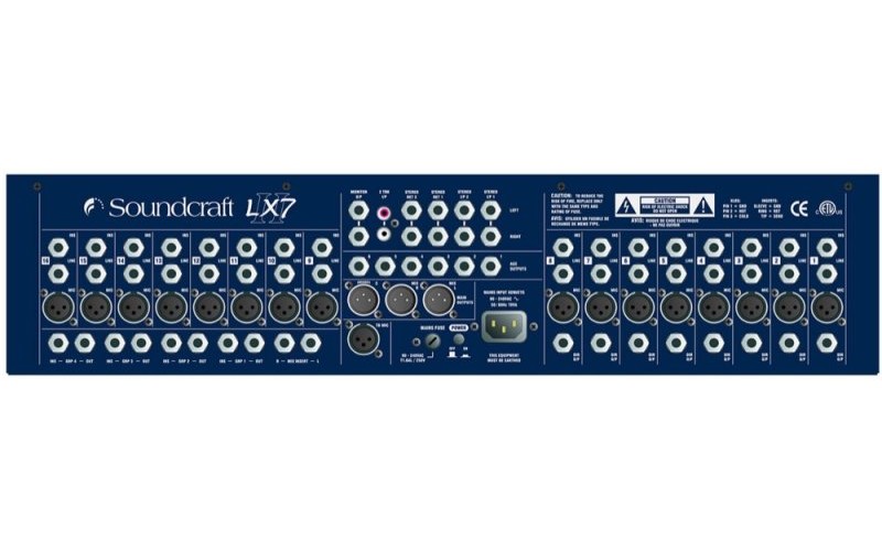 SOUNDCRAFT SPIRIT LX7ii 24CH 24+4/4/3 концертная микшерная консоль