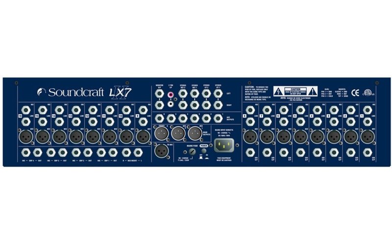 SOUNDCRAFT SPIRIT LX7ii 24CH 24+4/4/3 концертная микшерная консоль