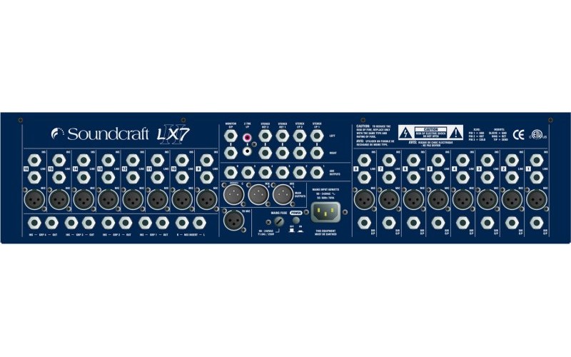SOUNDCRAFT SPIRIT LX7ii 32CH 32+4/4/3 концертная микшерная консоль