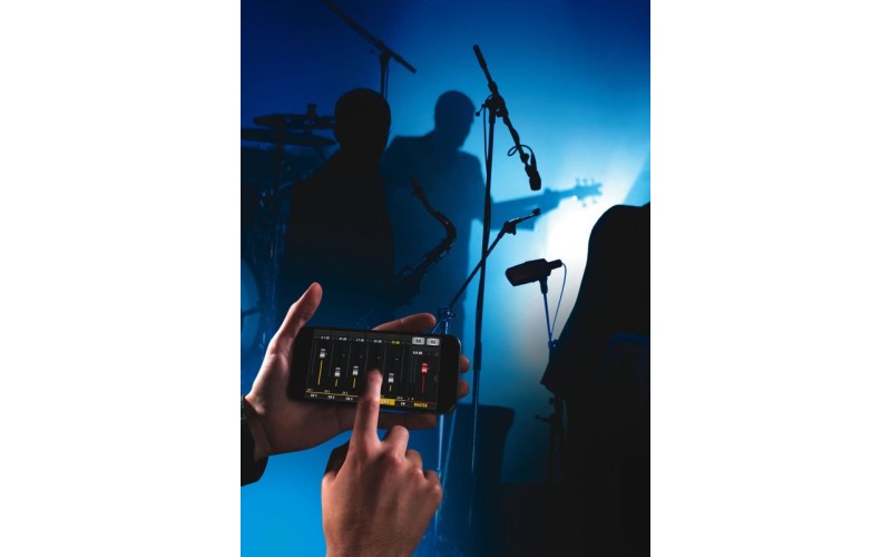 Soundcraft Ui16 рэковый микшер, 8 comboXLR входы mic/line, 4 XLR входы mic