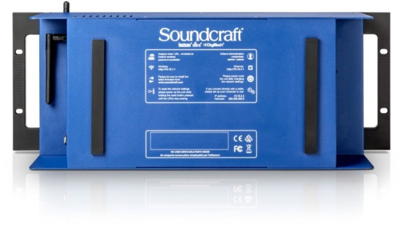 Soundcraft Ui-24R - цифровой микшер, 24вх, 10 вых, возможность записи мультитрека