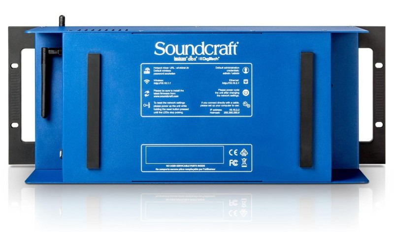 Soundcraft Ui-24R - цифровой микшер, 24вх, 10 вых, возможность записи мультитрека
