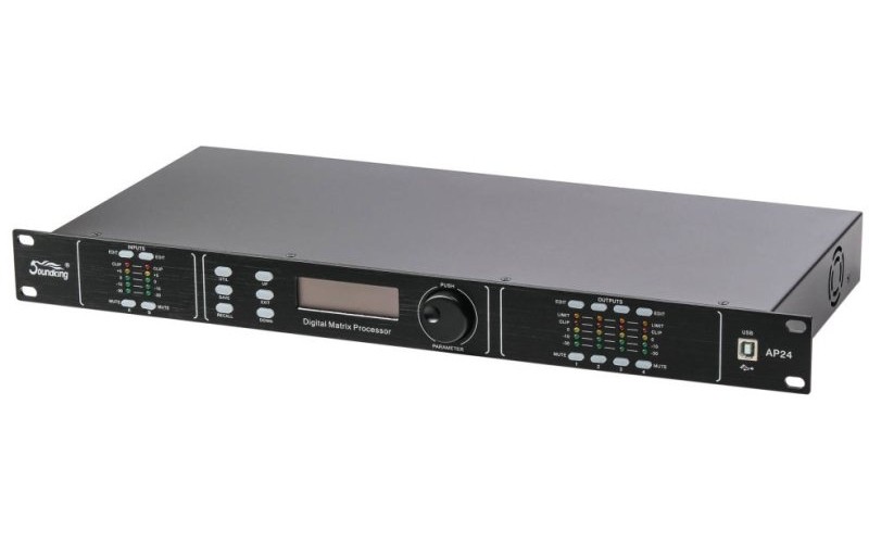 Soundking AP24 Цифровой спикер процессор, 2 входа/4 выхода