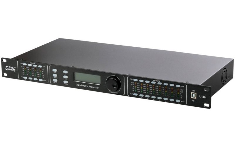 Soundking AP48 Цифровой спикер процессор, 4 входа/8 выходов