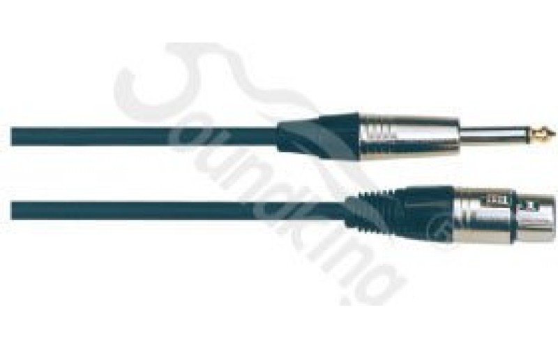 Soundking BB006-5M Кабель микрофонный, XLR female - 6,35мм male, 5м