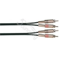 Soundking BB404-3M Кабель акустический, 2хRCA — 2хRCA, 3м Soundking BB404-3M Кабель акустический, 2хRCA — 2хRCA, 3м