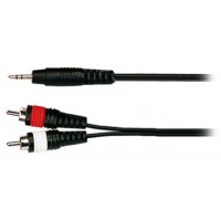 Soundking BB413-3M Кабель акустический, 3,5мм - 2хRCA, 3м