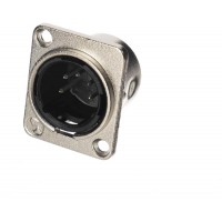 Soundking CA222 Разъем панельный XLR male 5Р 5-пиновый