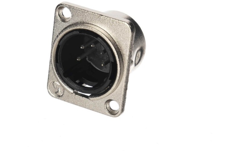 Soundking CA222 Разъем панельный XLR male 5Р 5-пиновый