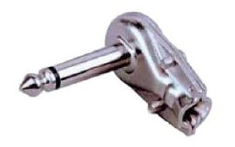 SOUNDKING CC143 Разъем на кабель 1/4” Male (6,35мм) угловой, моно