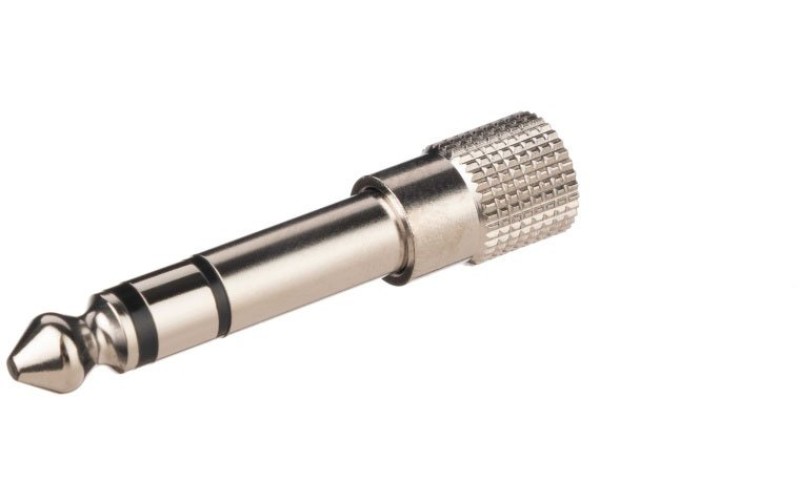 SOUNDKING CC309-1 Переходник (разъем переходной) 6,35мм стерео штекер - 3,5мм стерео гнездо