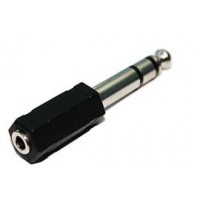 Soundking CC309 Переходник (разъем переходной) 6,35мм стерео штекер - 3,5мм стерео гнездо